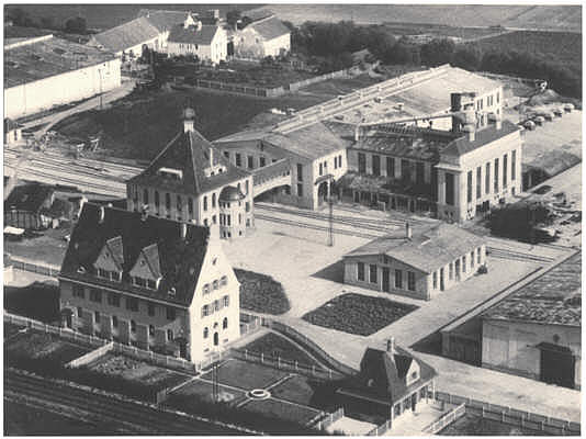 1920, Hanf-Fabrik Moosburg und Wrthmhle