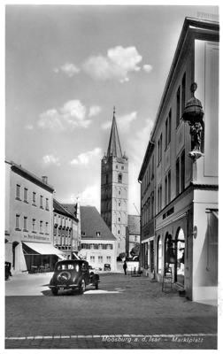 Stadtplatz, Postkarte 1940