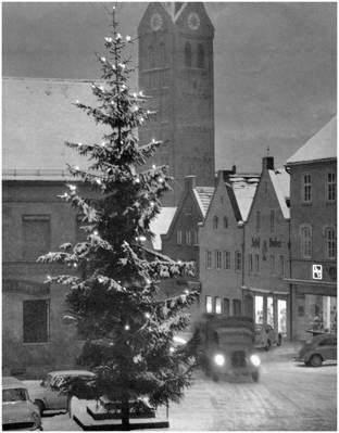 Stadtplatz im Winter 1961