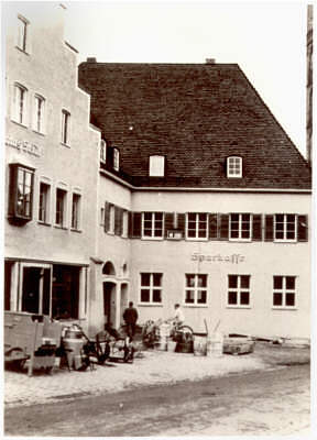 Umbau Rentamt -> Sparkasse, 1936