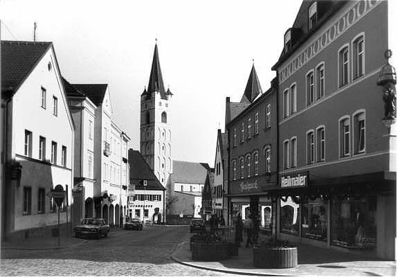 Stadtplatz, eigene Aufnahme 1988
