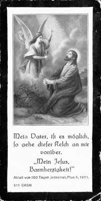 Sterbebildchen Paul Auer, *1862 †1935