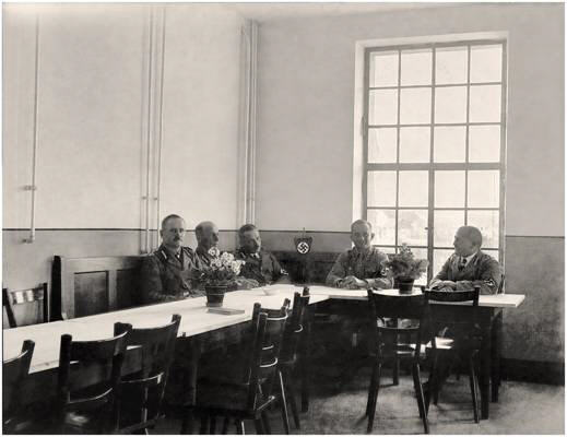 1933, Fhrung von Reichsarbeitsdienst und Bezirksfhrerschule Moosburg