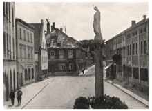 Stadtplatz, Blick zur Mnchnerstrasse, um 1925