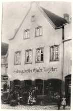 Stadtplatz um 1900, Ludwig Hudler