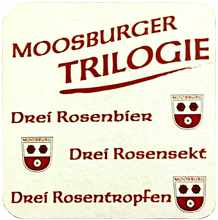 Drei Rosen Bru GmbH Moosburg, Bierdeckel