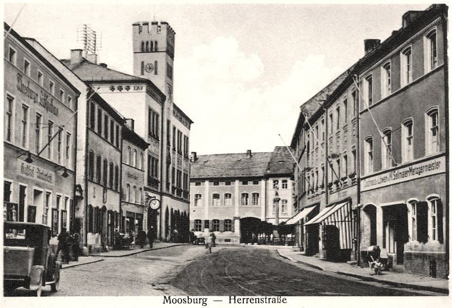 Herrnstrasse, Postkarte 1925