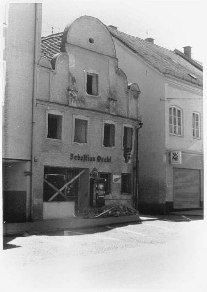 Herrnstrasse, das Oeckl-Haus wird abgerissen